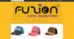 Desktop Screenshot of fuzioncaps.com